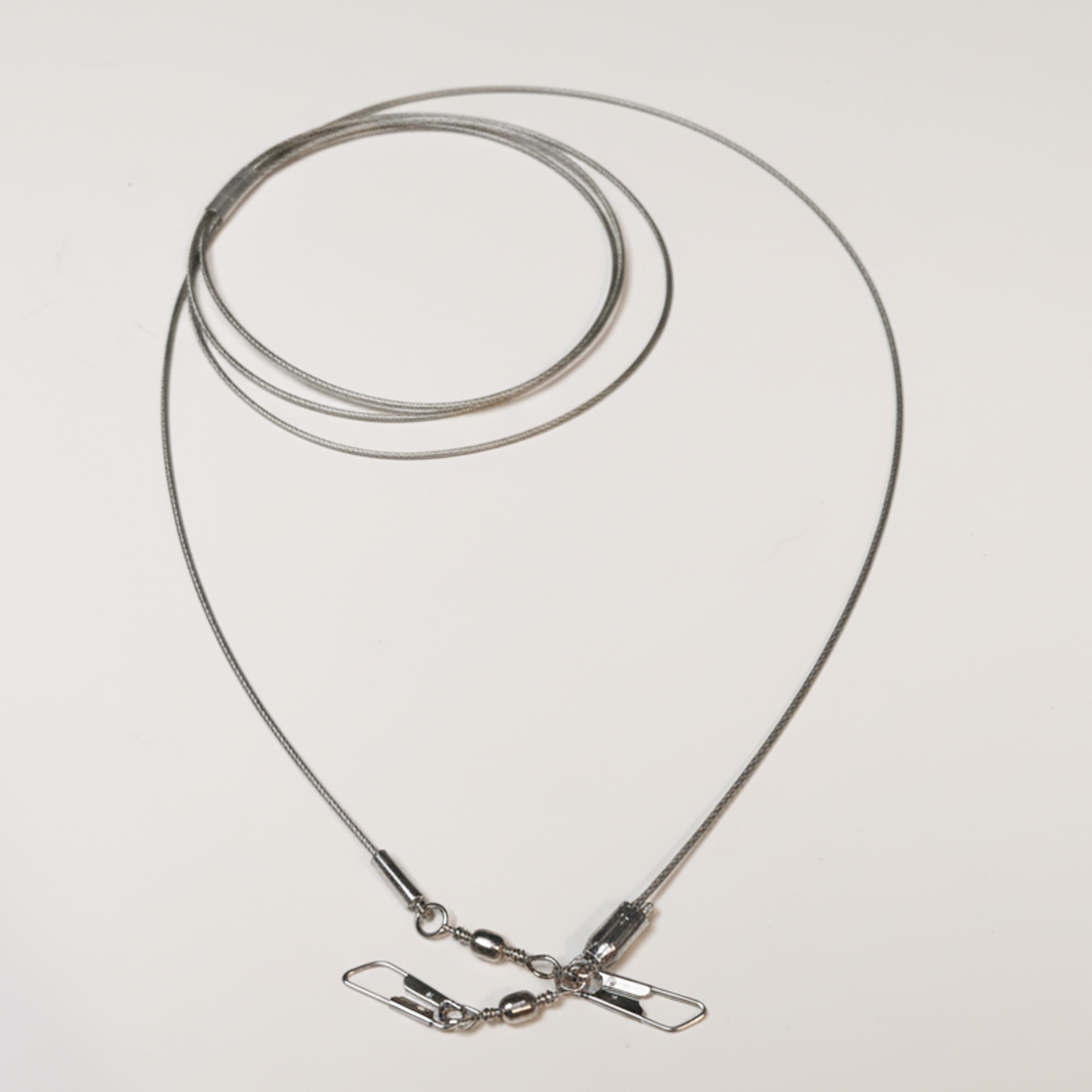 Żyłka stalowa 1 m – moduł przedłużający do wędki