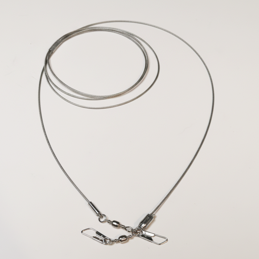 Żyłka stalowa 1 m – moduł przedłużający do wędki