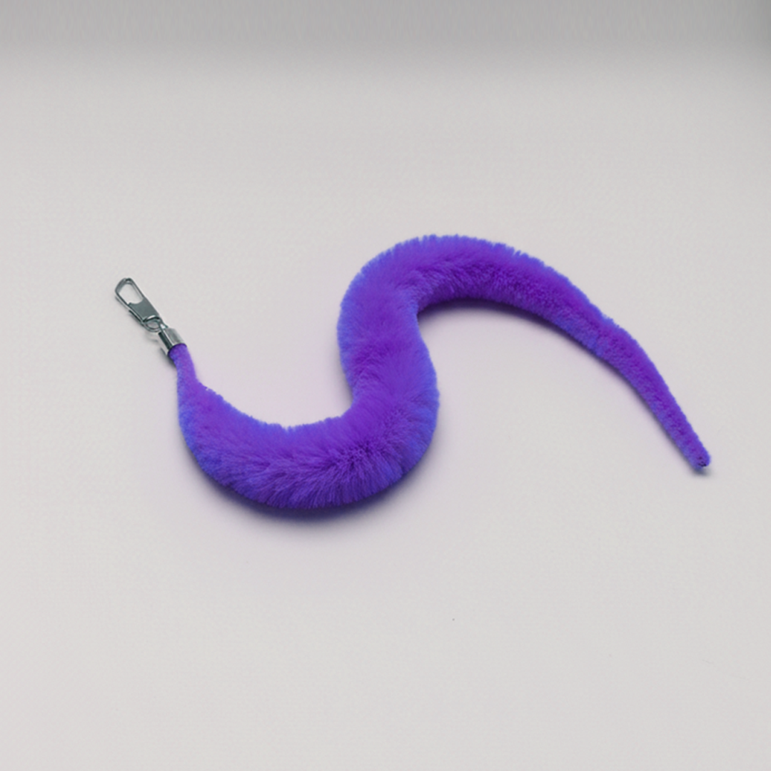 Wymienna końcówka do wędki robak